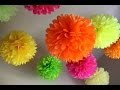 Pompom De Papel Aprenda Como Fazer 