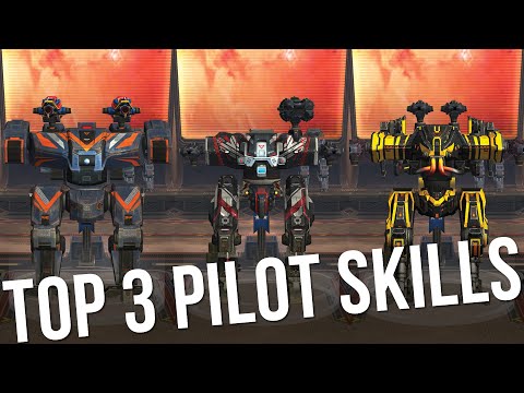 War Robots - Top 3 Pilot Skills For Ares, Hades, Nemesis