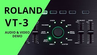Video thumbnail for ROLAND-VT 3 - Voice Transformer DEMO by Alba Ecstasy