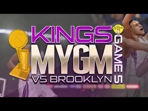 NBA 2K14 Broadcast: Kings Fantasy MyGM vs Nets (PS4) | NBA Finals - CHAMPAIGN BATH by AaeriosGames