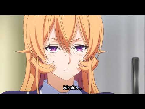 Erina Jealous Yukihara With Hisako | Shokugeki no Souma (Season 3)