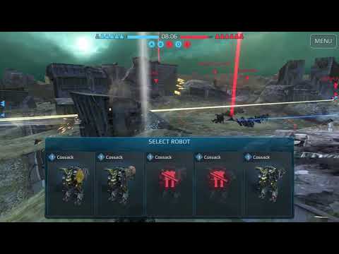 Full Cossack Hangar Fun War Robots