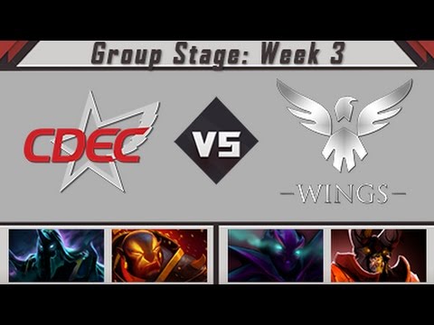 CDEC vs Wings Game 2 - DPL Season 3: Week 3 - @Bkop92