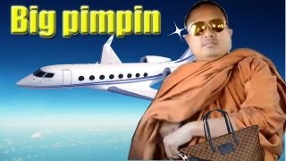 Thai Buddhist monks in private jet are big pimpin