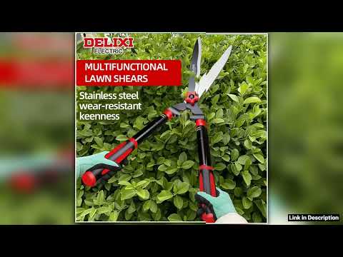 DELIXl ELECTRlC Brand Garden Hedge Shears 10in12inManual Hedge Clippers For Shaping Shrubs And Trim