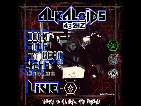 Alkaloids432hz liveset | Don’t Stop the Beat | 15th anniversary of Cronik Sound System