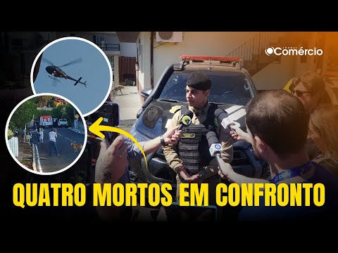 Ação da Operação Sinergia termina com quatro mortos no Sul do Paraná
