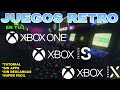 Tutorial Juegos Retro Para Tu Xbox One series