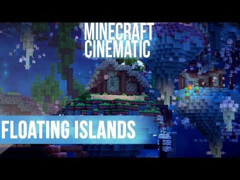 Minecraft Cinematic: floating islands /w biomes - edit dubstep