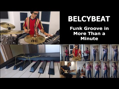 BelcyBeat - Funk Groove in More Than a Minute (with Stick Bug) Video