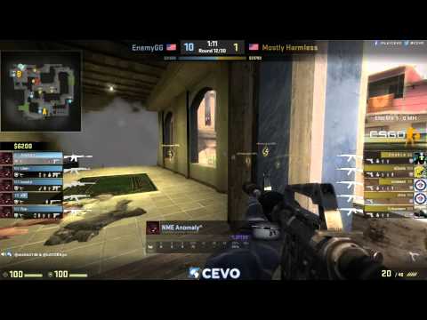 EnemyGG vs Mostly Harmless Game 2 (CEVO-M CS:GO Season 7) - Misled & LATORR