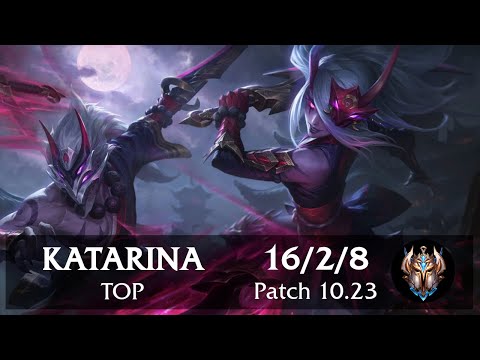 Katarina Top vs Kennen | Pinoy Challenger Replay Preseason Patch 10.23