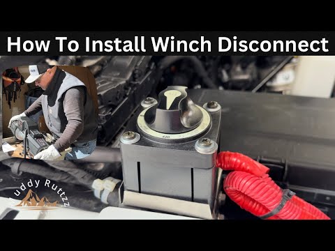 Install Winch Electrical Disconnect For Off-Road Vehicles