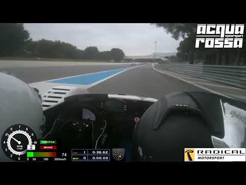 Radical SR8 Onboard Le Castellet, Paul Ricard, Feb. 2023