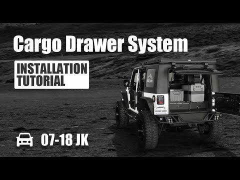 Installation tutoria: Cargo Drawer System For Jeep Wrangler JK - Ultralisk4x4