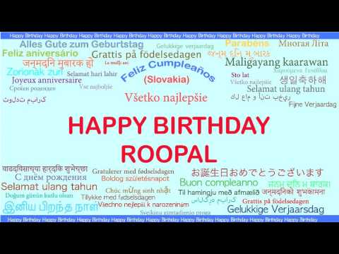 Roopal   Languages Idiomas - Happy Birthday