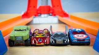 Avengers Hot Wheels Thor Hulk Captain America Iron Man Toy Cars