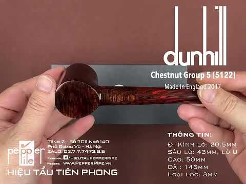 Tẩu Dunhill Chestnut Group 5 dáng Poker cực hiếm