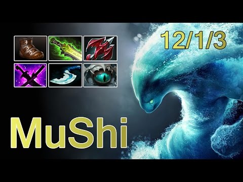 MuShi Dota 2 - 7.3k MMR - Morphling 12/1 shotgun godlike!