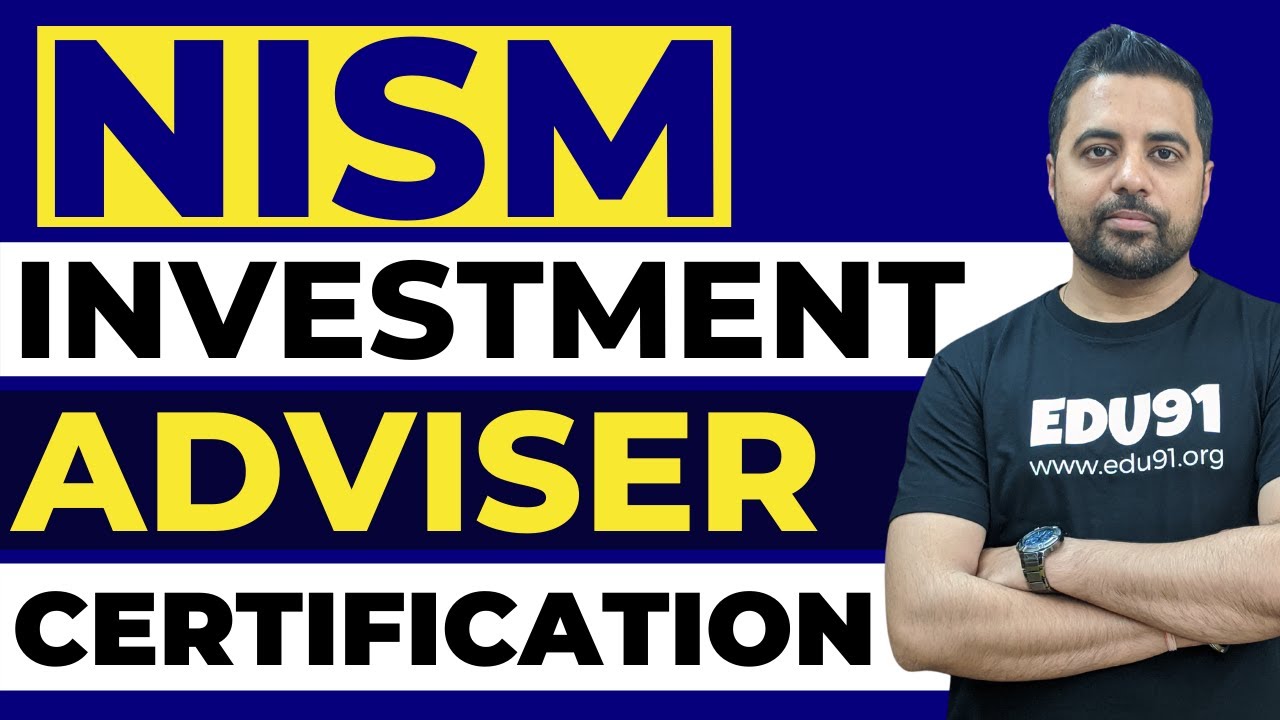 NISM Investment Adviser Level 1 Course Overview and Pre-Launch | NISM | Nitin Guru