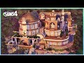 Round Luxury Manor No CC Mansion Build Sims 4 Speed Build Kate Emerald