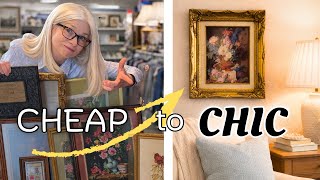 I Bought the Ugliest Thrift Store Art: 15 DIY Transformations!