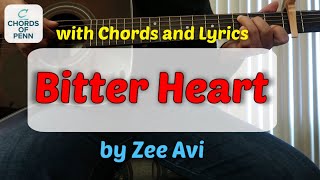 Zee Avi | Bitter Heart Guitar Chords (Acoustic Guitar Cover)