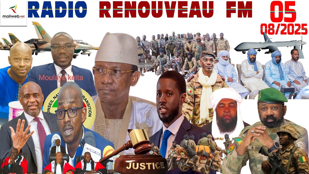 La Revue de Presse de la RADIO RENOUVEAU FM du 05 Août 2025