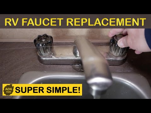 RV Kitchen Faucet Replacement