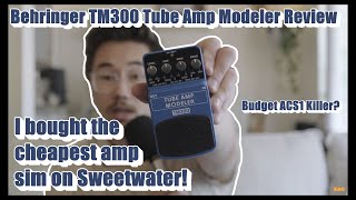 Video thumbnail for Is the Cheapest Amp Sim Any Good? | Behringer TM300 Tube Amp Modeler Review #notsponsored by Zachariah Connor