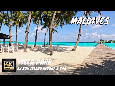 VILLA PARK SUN ISLAND MALDIVES 4K | Lagoon Beach Villa Full Walkthrough