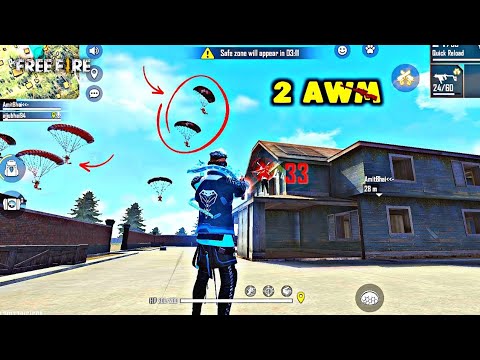 Insane 2 AWM Intense Duo vs Squad Ajjubhai OverPower Gameplay - Garena Free Fire