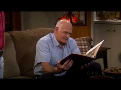 Howard talking to Bernadette's father.