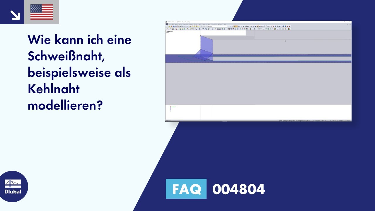 [EN] FAQ 004804 | Wie kann ich eine Schweißnaht, beispielsweise als Kehlnaht modellieren?