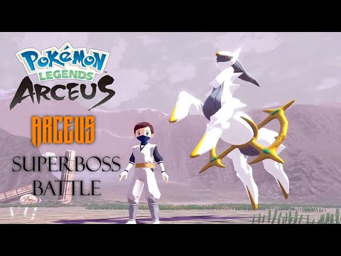 Pokemon Legends: Arceus - Arceus Final Superboss Battle.