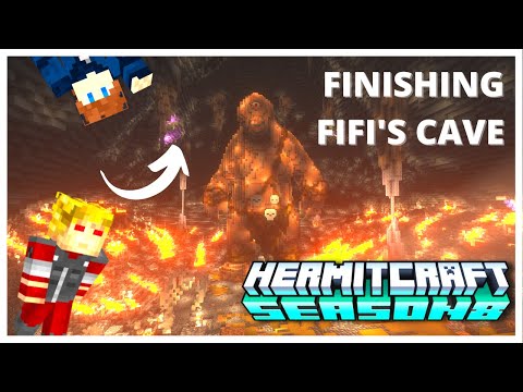 I Finished FIFI'S CAVE (Part 1) | Hermitcraft Season 8 #Hermitcraft #Tangotek