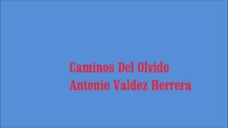 Caminos Del Olvido --  Antonio Valdez Herrerra