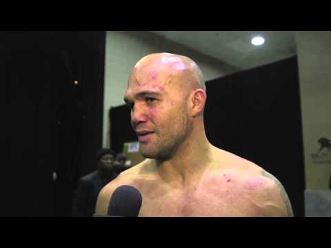 UFC 195: Robbie Lawler Backstage Interview