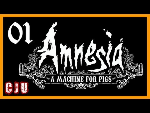 Lets Play Amnesia A Machine For Pigs Part 1 - Hide & Seek | PC Horror Game Walkthrough Gameplay