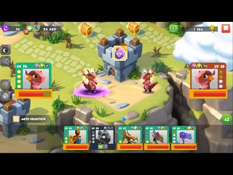 Autumn_Dragon VS Autumn_Dragon - ENCHANT DRAGON BATTIE | Dragon Mania Legends | part 1337 HD