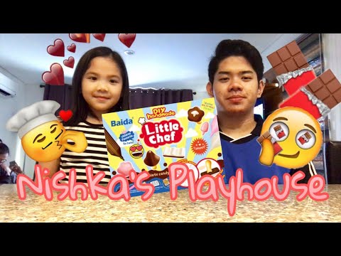 DIY handmade Little Chef Chocolate Candy - Nishka's Playhouse