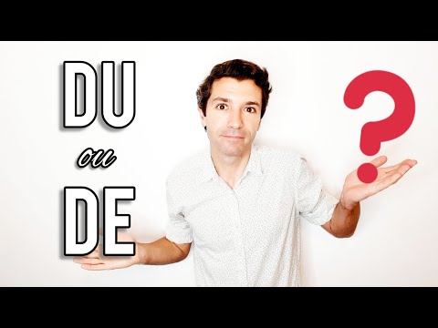 Miniatura del vídeo: DU ou DE en français