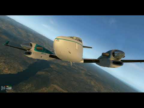 X-Plane 11 Flight from Pine-Featherville Idaho featuring Kingair 350 by Airfoil Labs