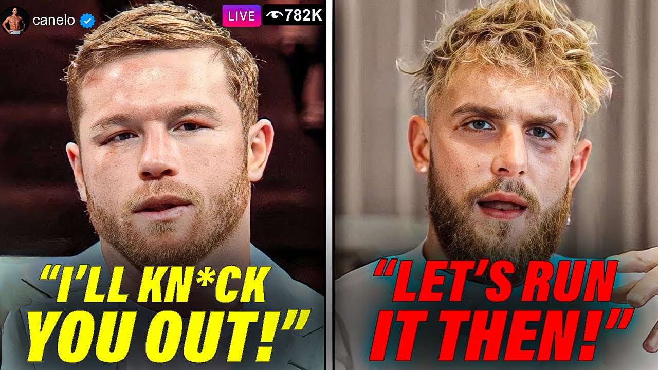 “I’ll K*ll You” Canelo CONFRONTS Jake Paul After Fight Callout
