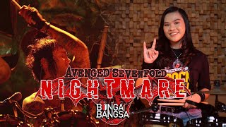 Download lagu Avenged Sevenfold - Nightmare Drum Cover by Bunga Bangsa mp3