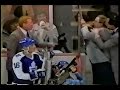 Detroit Red Wings Vs Toronto Maple Leafs Mini Brawl 1990 Jacques Demers Wants Doug Carpenter