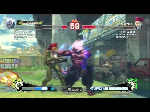 AFRo Jammerz (Oni) Vs Ren Kubrick (C.Viper) Arcade Edition Version 2012