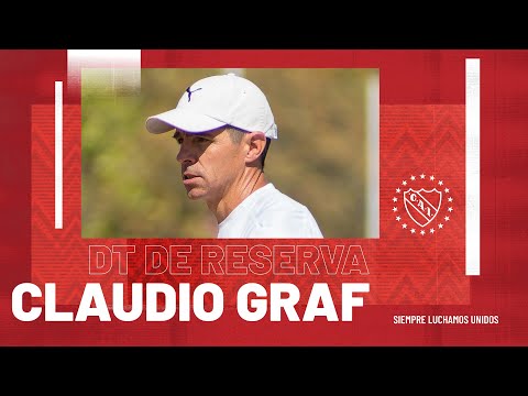 CLAUDIO GRAF | Nuevo DT de RESERVA