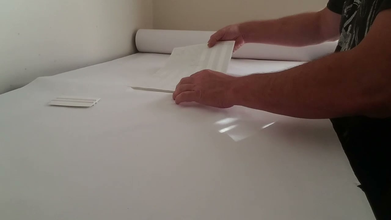 Correct way to install a vinyl decal sticker