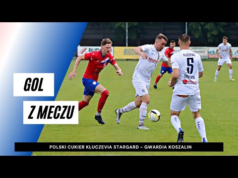 Gol z meczu Polski Cukier Kluczevia Stargard - Gwardia Koszalin 1:0